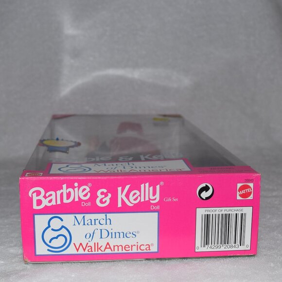 Vintage-1998-Barbie and Kelly March of Dimes WalkAmerica - Picture 5 of 7